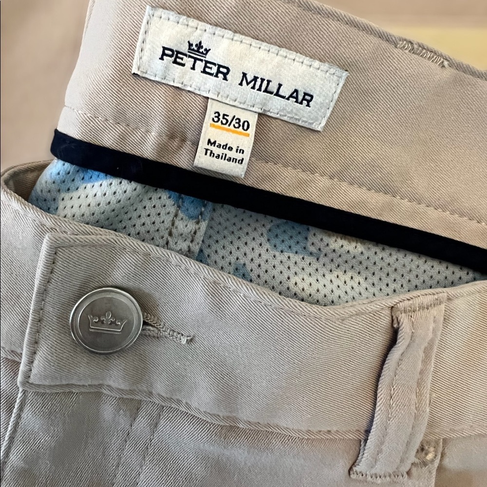 Mens Peter Millar Golf Pants. 35x30 immaculate condition. Worn once.